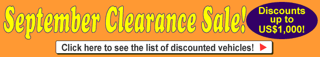 September Clearance Sale: discounts up to US$1000! Click here to see the full list.