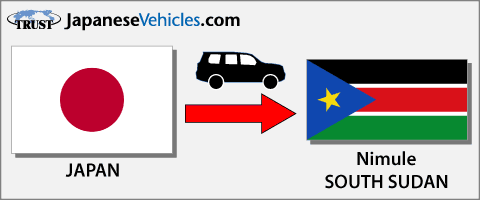 used cars from Japan to to South Sudan Nimule