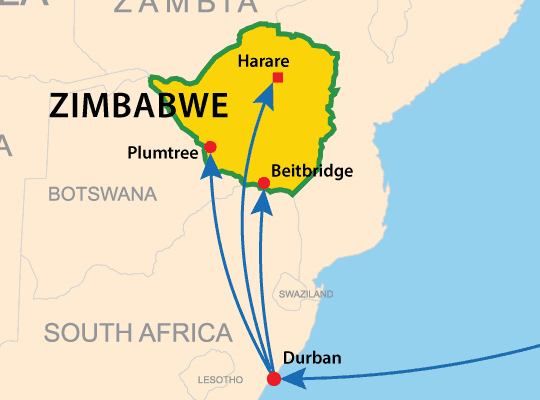 Vehicle delivery from Japan to Zimbabwe