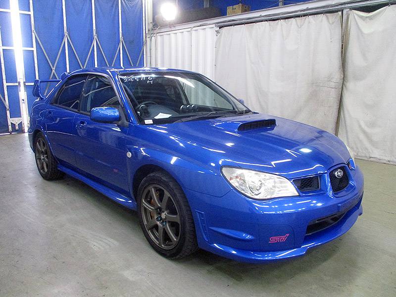 SUBARU IMPREZA WRX 2006 S/N AU3 front left view SUBARU IMPREZA WRX 2006 S/N AU3 front left view