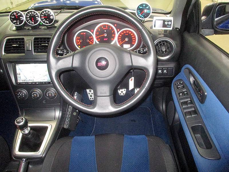 SUBARU IMPREZA WRX 2006 S/N AU3 dashboard SUBARU IMPREZA WRX 2006 S/N AU3 dashboard
