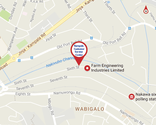 Kampala map