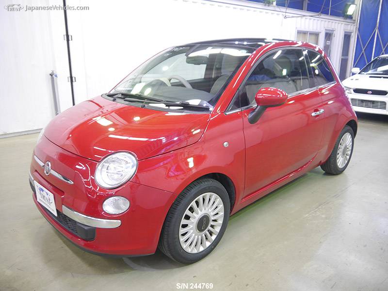 FIAT 500, 2009, S/N 244769 Used for sale TRUST Japan