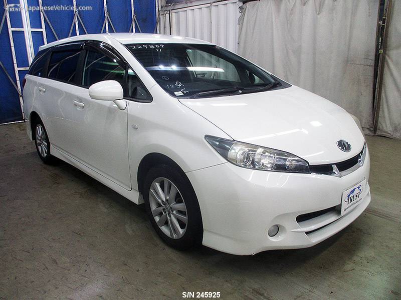 TOYOTA WISH, 1.8S, 2010, S/N 245925 Used for sale | TRUST Japan