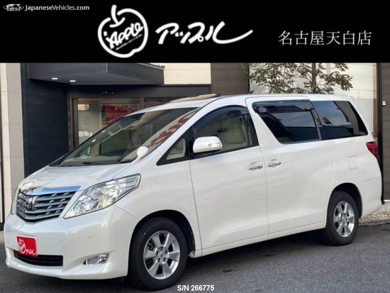 TOYOTA ALPHARD 2010 SN 266775    TRUST Japan