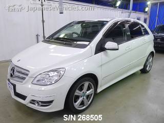 MERCEDES-BENZ B-CLASS 2009 S/N 268505