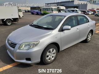 TOYOTA COROLLA AXIO 2009 S/N 270726