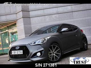HYUNDAI VELOSTER 2016 S/N 271381
