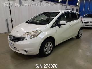 NISSAN NOTE 2012 S/N 273076
