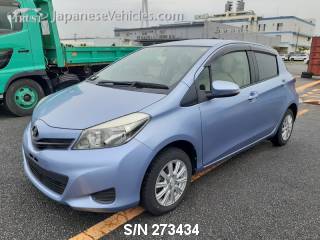 TOYOTA VITZ (YARIS) 2014 S/N 273434