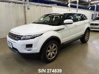 LANDROVER EVOQUE 2013 S/N 274839