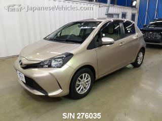 TOYOTA VITZ (YARIS) 2015 S/N 276035