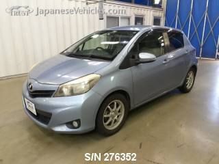 TOYOTA VITZ (YARIS) 2012 S/N 276352