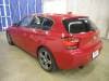 BMW 1 SERIES 2012 S/N 227984 rear left view