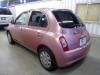 NISSAN MARCH (MICRA) 2010 S/N 228474 rear left view