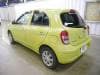 NISSAN MARCH (MICRA) 2013 S/N 243806 rear left view