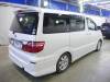 TOYOTA ALPHARD 2007 S/N 250422 rear right view