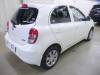 NISSAN MARCH (MICRA) 2011 S/N 266271 rear right view