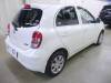 NISSAN MARCH (MICRA) 2011 S/N 266271 задний правый вид