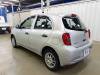 NISSAN MARCH (MICRA) 2013 S/N 266318 задний левый вид