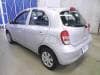 NISSAN MARCH (MICRA) 2012 S/N 266322 rear left view