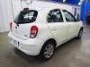 NISSAN MARCH (MICRA) 2011 S/N 266980 vue arrière droit