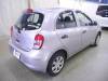 NISSAN MARCH (MICRA) 2013 S/N 266982 rear right view