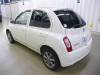 NISSAN MARCH (MICRA) 2010 S/N 266986 rear left view