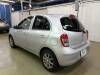 NISSAN MARCH (MICRA) 2011 S/N 272018 vista traseira esquerda