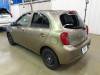 NISSAN MARCH (MICRA) 2013 S/N 276660 rear left view